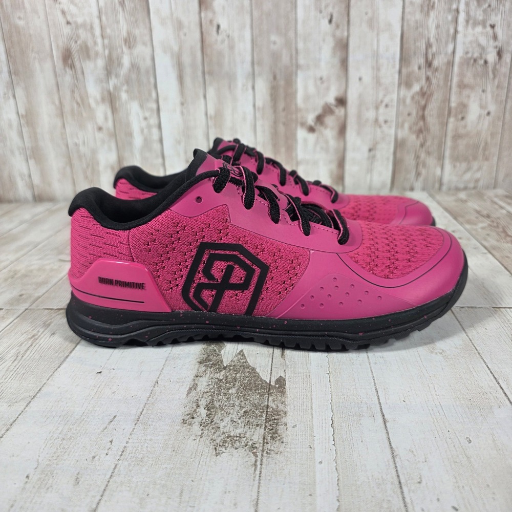 Born Primitive Savage 1 Women Training Shoes Pink Black CrossFit Sneakers Size 7